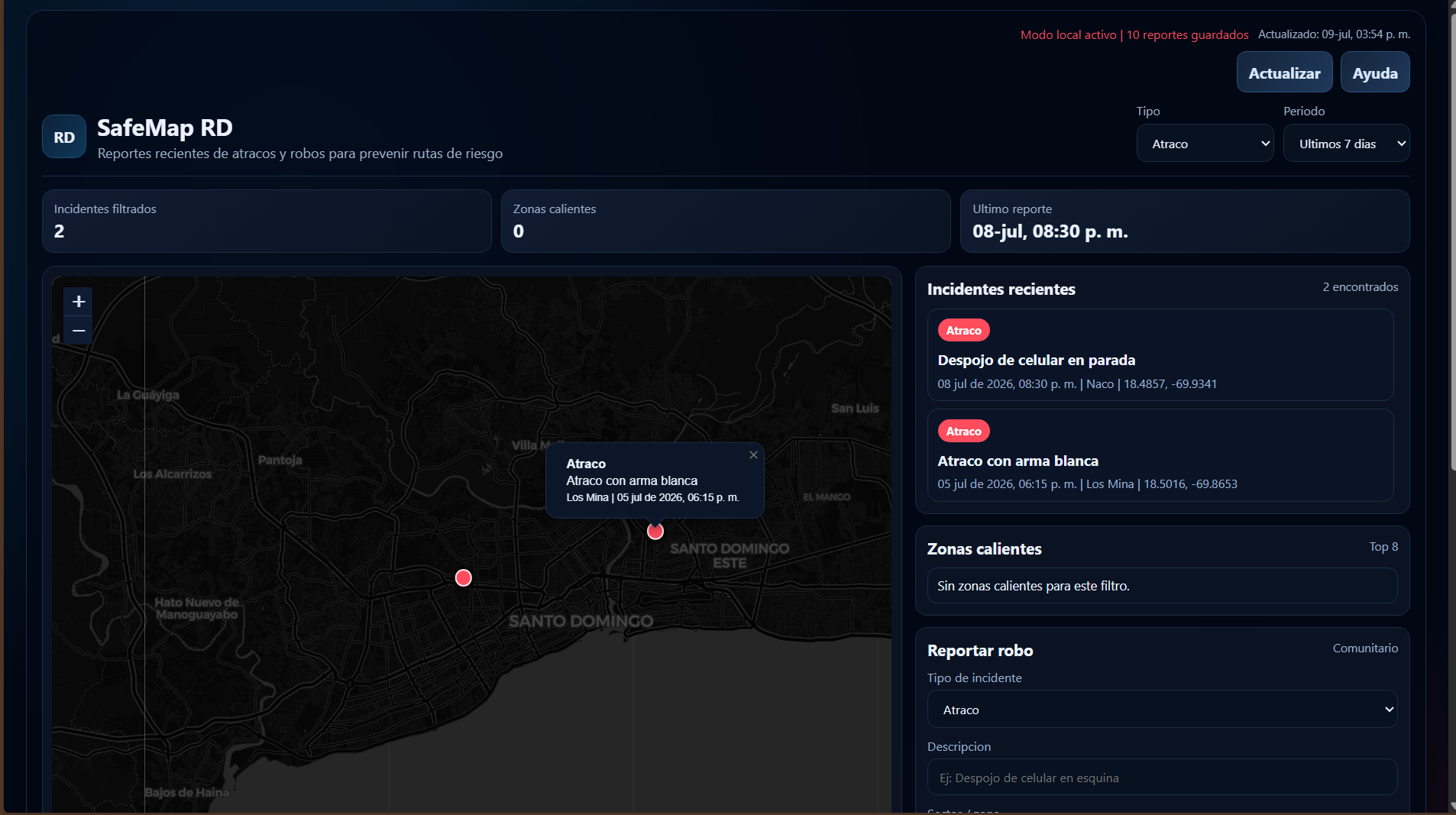 SafeMap RD